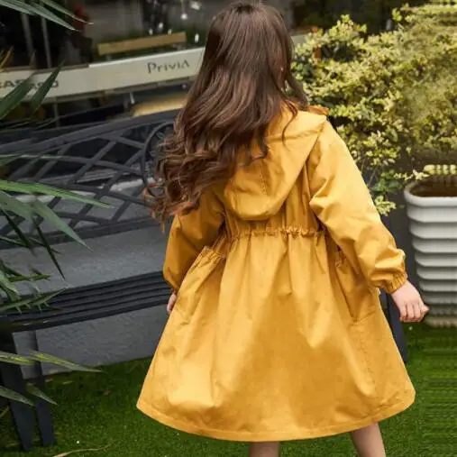 Новинка Детская куртка на весну и осень верхняя одежда для девочек однотонные