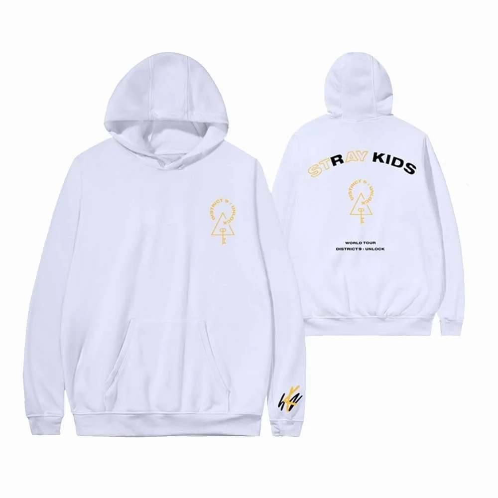 Детский спортивный костюм из двух предметов StrayKids с капюшоном и брюками в стиле