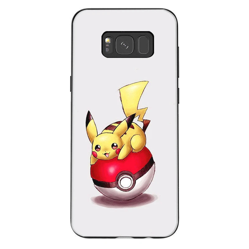 B11 Чехол для телефона для samsung J6 A70 A60 A50 A40 A20 A30 A10 A7 A6 A5 A3 A8 A9 крышка Пикачу - Цвет: B11