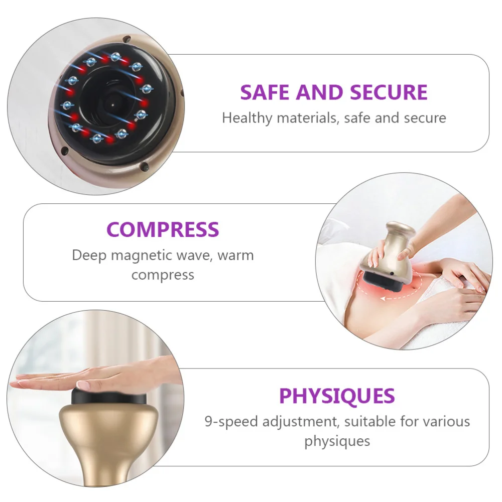 

1 Set Device Electric Durable Portable Body Scraping Device Instrument