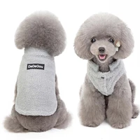dog clothes winter dog coat thick thermal sherpa fleece puppy jacket for small dogs chihuahua yorkie bulldog pet apparel
