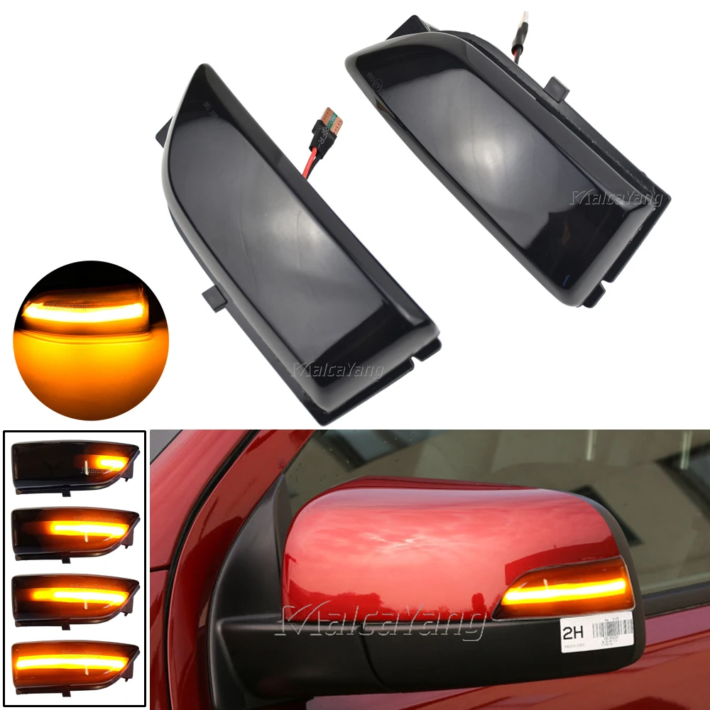 

Светодиодный Динамический указатель поворота для Ford Everest 2015-2019 Ranger T6 Raptor Wildtrak 2012-2019