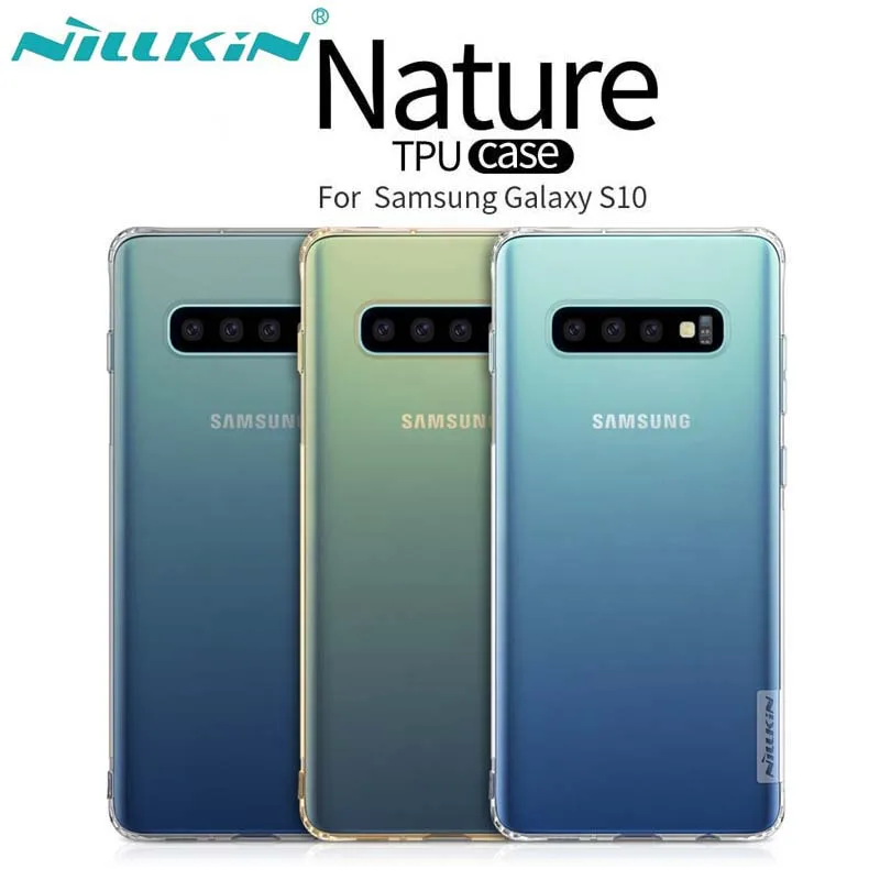 Для samsung Galaxy S10 S10 Plus S10e чехол для телефона NILLKIN мягкий TPU прозрачный защитный чехол для Galaxy S9 S9+ чехол Capa