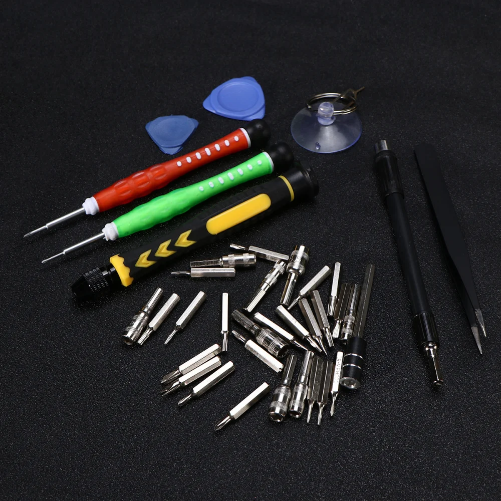 

38PCS/Set Multi Functional Screwdriver Manual Tools For Mobile Phone Computer Disassembly Maintenance Daily Househol