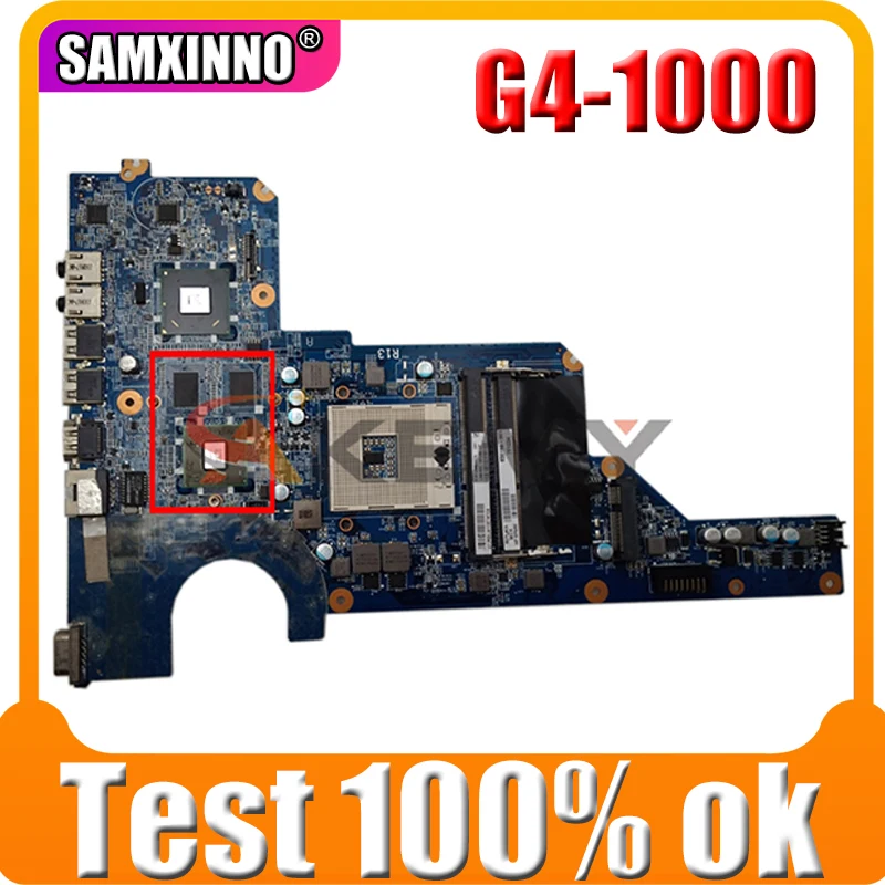 650199-001 636375-001 для ноутбука HP pavilion DA0R13MB6E1 G4-1000 G4 G6 материнская плата с микросхемой hm65