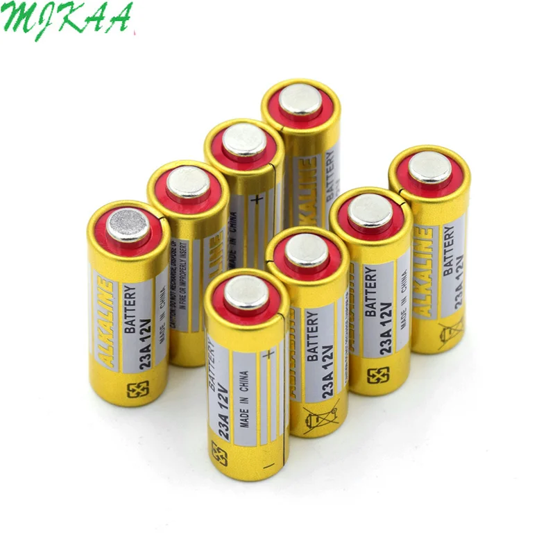 8 шт. 12 В 23A 23AE 23GA A23 A23S E23A EL12 3LR50 V23GA MN21 L1028 MS21 RV08 VR22 GP23A 21/23 K23A сухие щелочные