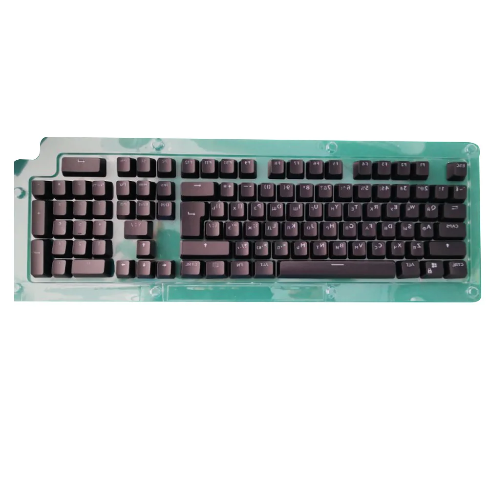 106 шт. тусклые полированные офисные эргономичные переключатели ABS Keycap Замена DIY