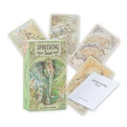 Карточки Таро 12x7 см с бумажным руководством, оригинальный размер, дух песни, 78 карт, колода для гадания, английские Версон, настольные игры