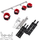 Набор для связывания, наручники и лодыжки, сексуальные игрушки для БДСМ, регулируемые секс-игрушки для пар, товары для секса