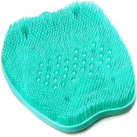 Shower Foot Scrubber Massager Cleaner  Acupressure Mat with Non-Slip Suction Cups  Improve Circulation  Exfoliation Massage Mat