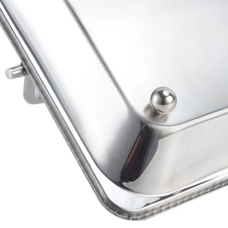 

Fruit Tray High Quality Stainless Steel Towel Tray Portable Towel Basket Snack Tray Desktop Storage Basket