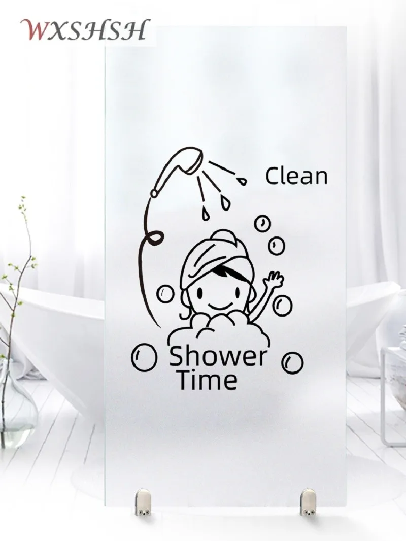 

Заказной размер статическая липкая оконная пленка душ шаблон ручная роспись матовое декоративное витражное защитное стекло крышка