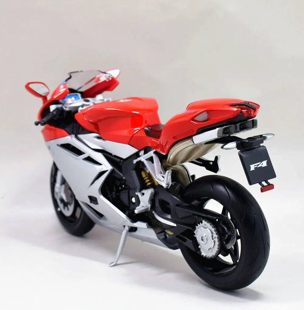 1:10 Welly Agusta F4 игрушечный мотоцикл в коробке
