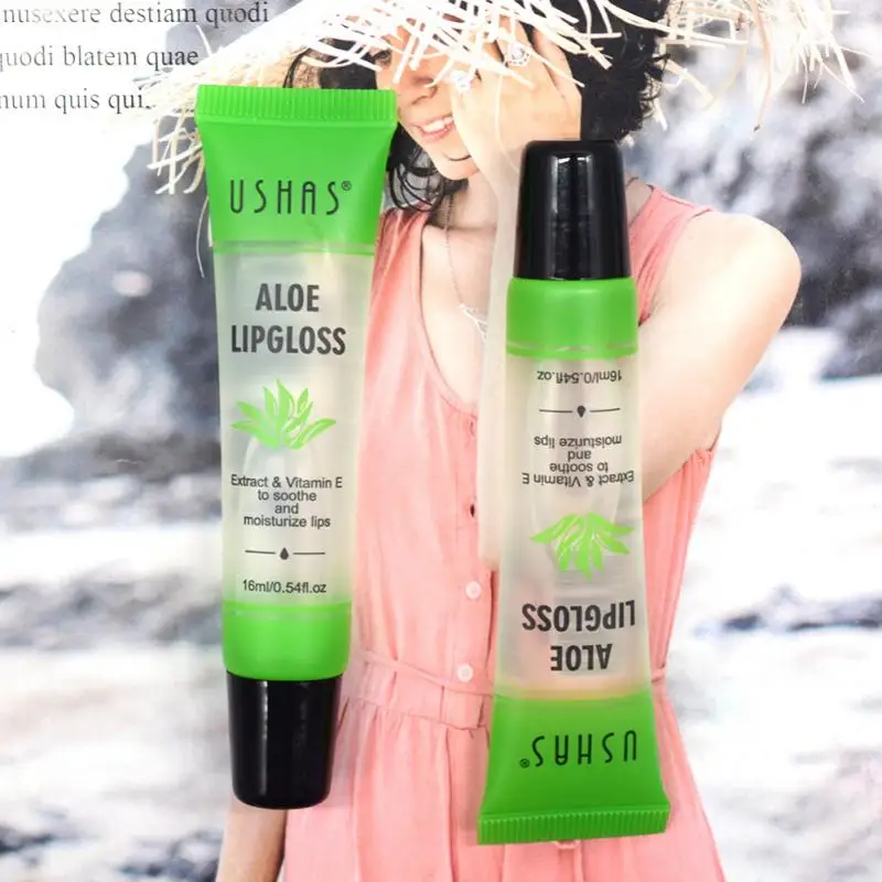 

moisturize lip balm natural aloe vera transparent color change lip gloss lasting moisturize waterproof lip balm lip glaze