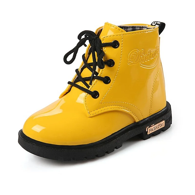 Детские Ботинки Martin для девочек обувь мальчиков демисезонные детские ботинки из