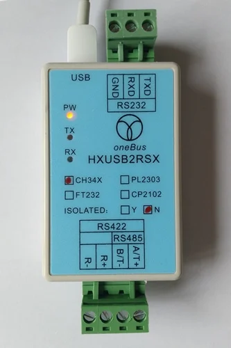 Преобразователь 3 в 1 с USB на RS232/RS485/RS422, защита от перенапряжения 600 Вт
