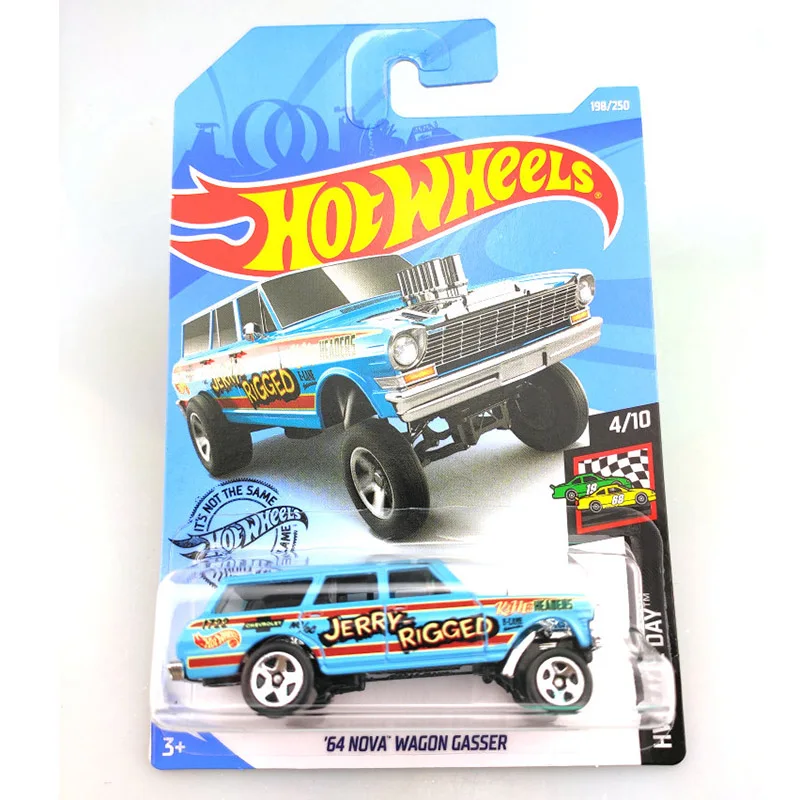 Hot Wheels 1: 64 Автомобиль NO.174-218 TESLA MAZDA JEEP FORD CHEVY VOLKSWAGEN металлическая литая модель автомобиля детские игрушки подарок - Цвет: 198-2019