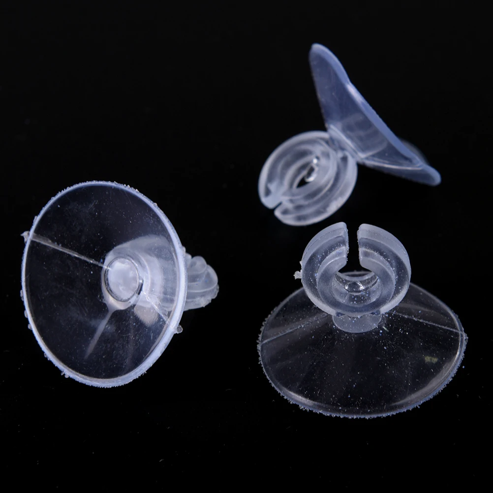 4 шт. прозрачные пластиковые присоски 2 5 х2 см|Вантузы для туалета| |