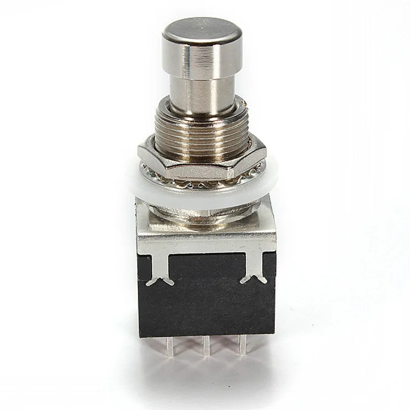 Новый Прочный Черный Автоматический 3PDT 9Pin Stompbox педаль для электрогитары