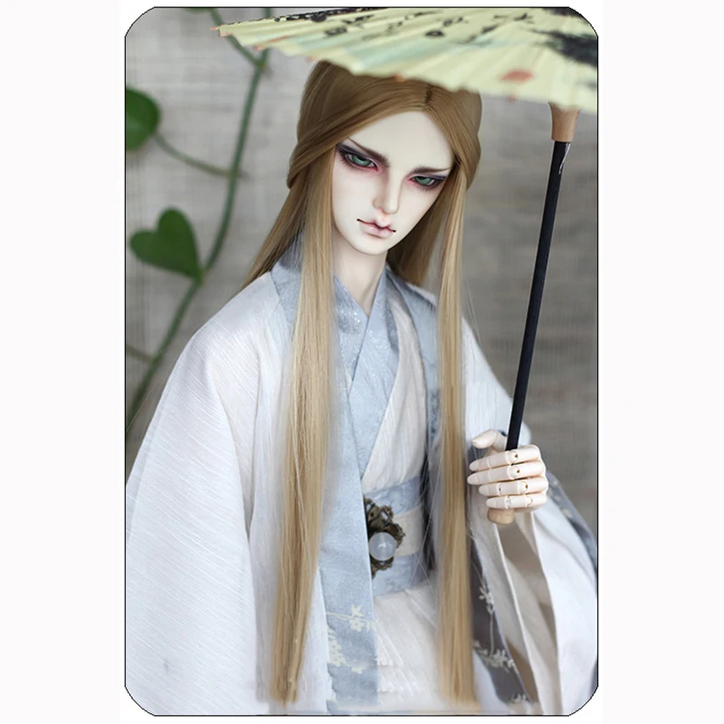 Allaosify Bjd парик 1 шт. Разделение Длина Sraight волос 1/3 1/4 1/6 1/8 кукла Древний китайский