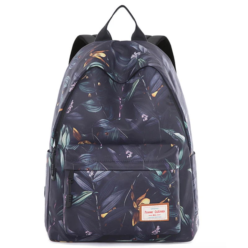 Абсолютно женский рюкзак для ноутбука для девочек-подростков Mochila Feminina холщовая дышащая школьная сумка мягкая женская сумка