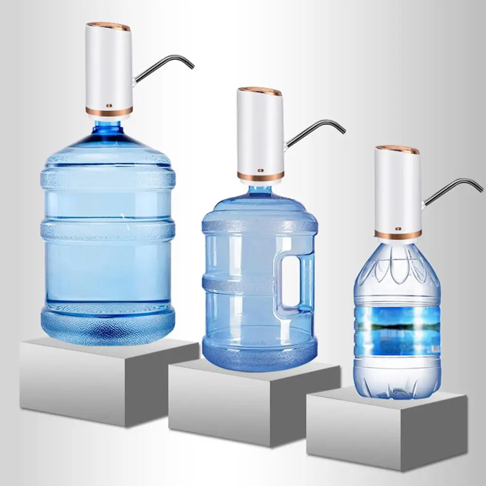 Электрический для бутылки с водой насос usb зарядка автоматический