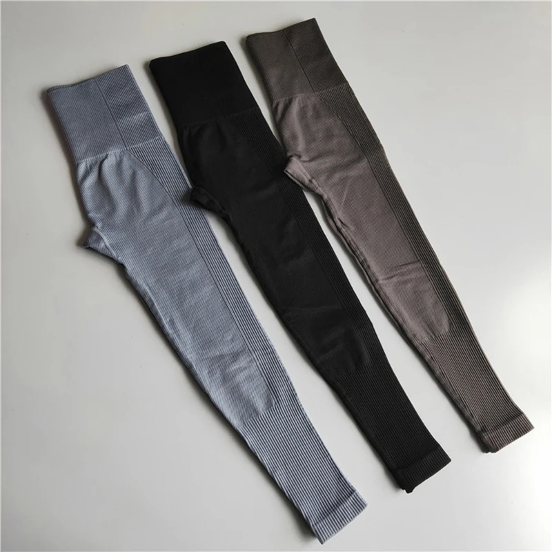 

Power Down Women's Tracksuit Set 2 Pieces Seamless Fitness Suit Sports Leggings For Women Female Clothing Sets Running Woman