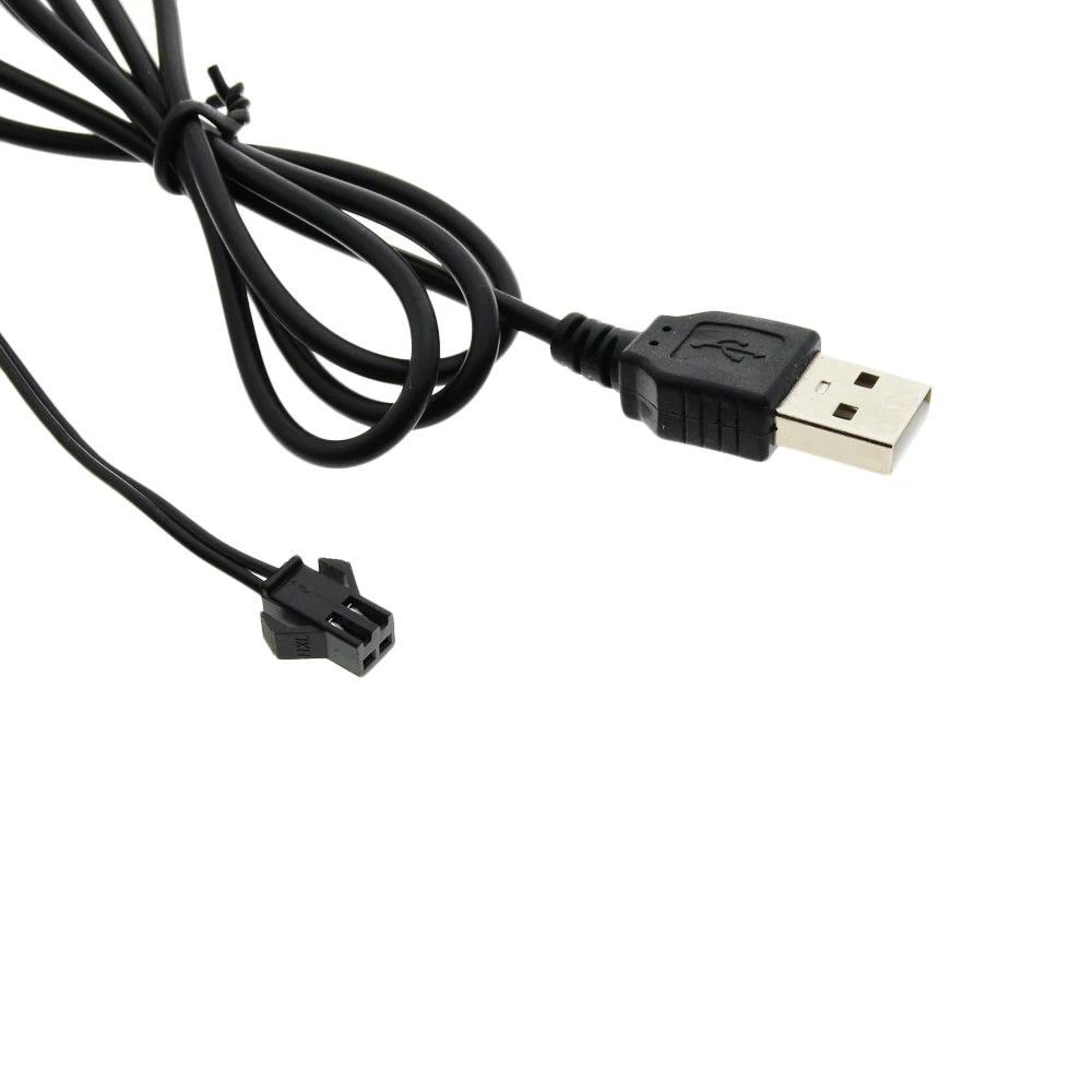 USB Инвертор контроллер для 1-5 м светодиодный El провода свечение гибкий неоновый Декор DC5V