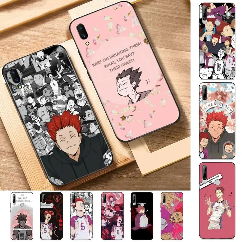 

FHNBLJ Haikyuu Anime Tendo Satori Phone Case for Huawei Y 6 9 7 5 8s prime 2019 2018 enjoy 7 plus