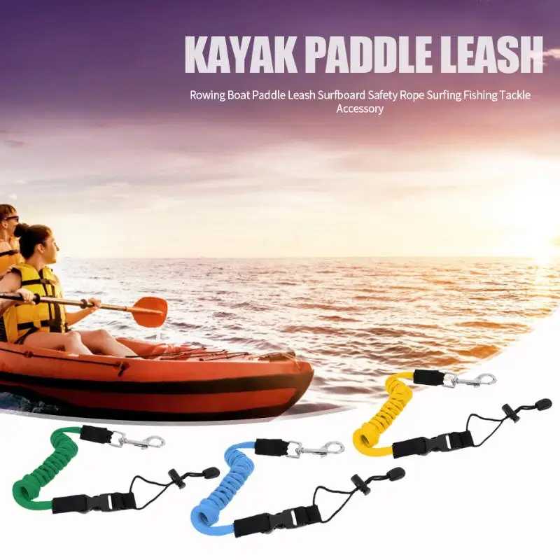Surfing Kayak Leash Rope Boat Safety Paddle Stand Up Hand For Surfboard Accessories Dropshipping | Спорт и развлечения