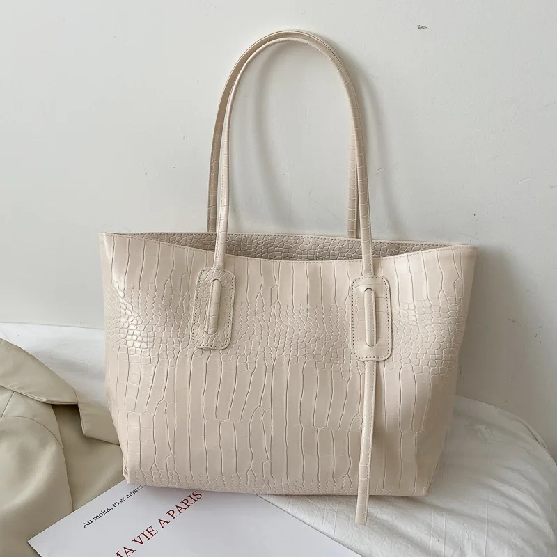 

Simple and large-capacity women's bag 2021 new fashion all-match shoulder bag portable tote bag