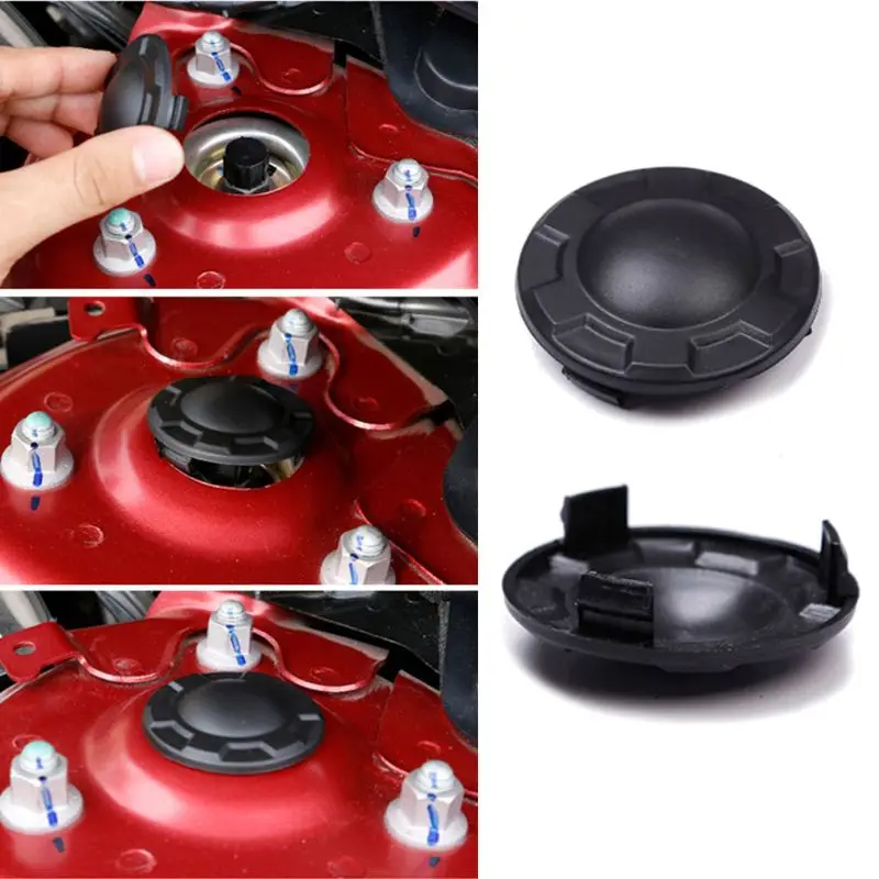 2PCS Car Shock Absorber Trim Protection Cover Waterproof Dustproof Cap