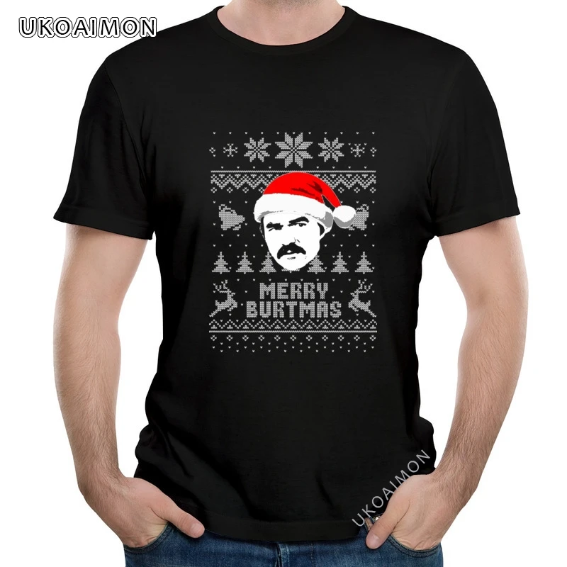 

Burt Reynolds Ugly Xmas Gift Fitness Tight Customized T Shirt Slim Fit Cool TShirts Faddish Youth T-Shirt Unisex