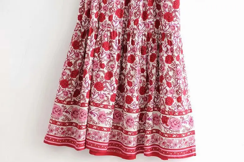 TEELYNN BOHO strapppy платья Gypsy без рукавов летние платья искусственный шелк Цветочный Принт Сарафан Макси платье на бретелях для женщин vestidos