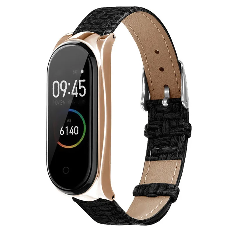 HIPERDEAL смарт-аксессуары mi Band 4 Кожаный деловой легкий кожаный Смарт-браслет ремешок для Xiaomi mi 4
