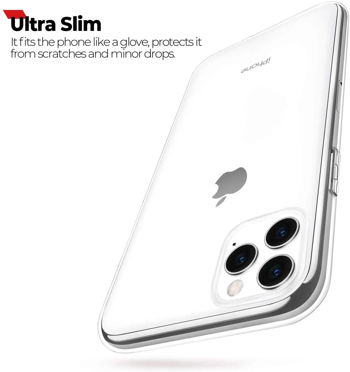 10Pcs Ultra Slim Thin Soft TPU Protective Case For iPhone 12 11 Pro Max X XS XR 8 7 Plus 6 6S 5 5S SE 2020 Transparent Cover |