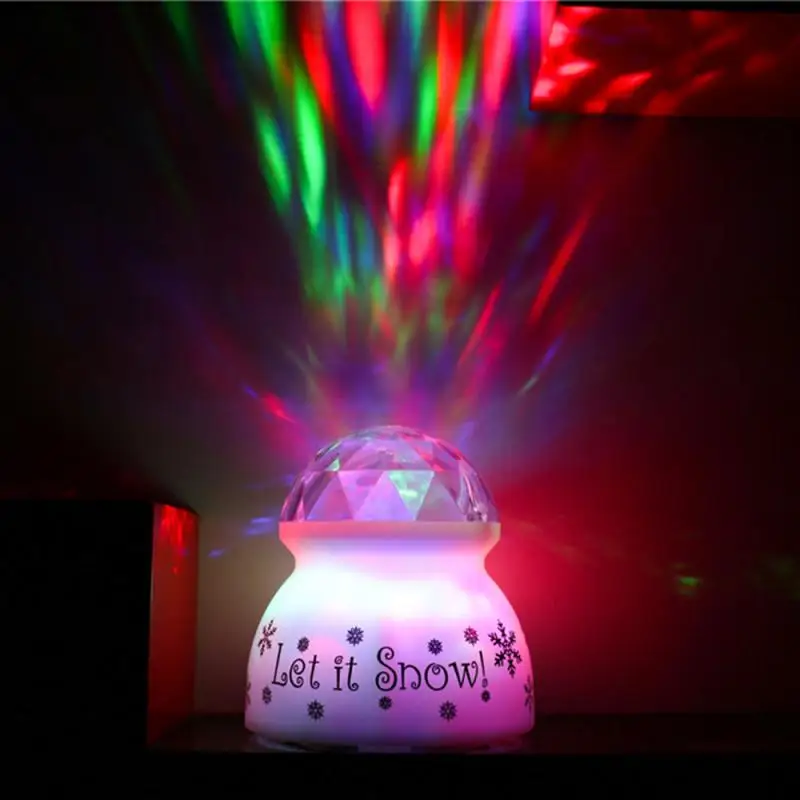 

Mini Disco Stage Lights Led Xmas Party DJ Karaoke Decor Lamp Crystal Magic Ball Colorful Light Stage Effect Lamp Dj Controller
