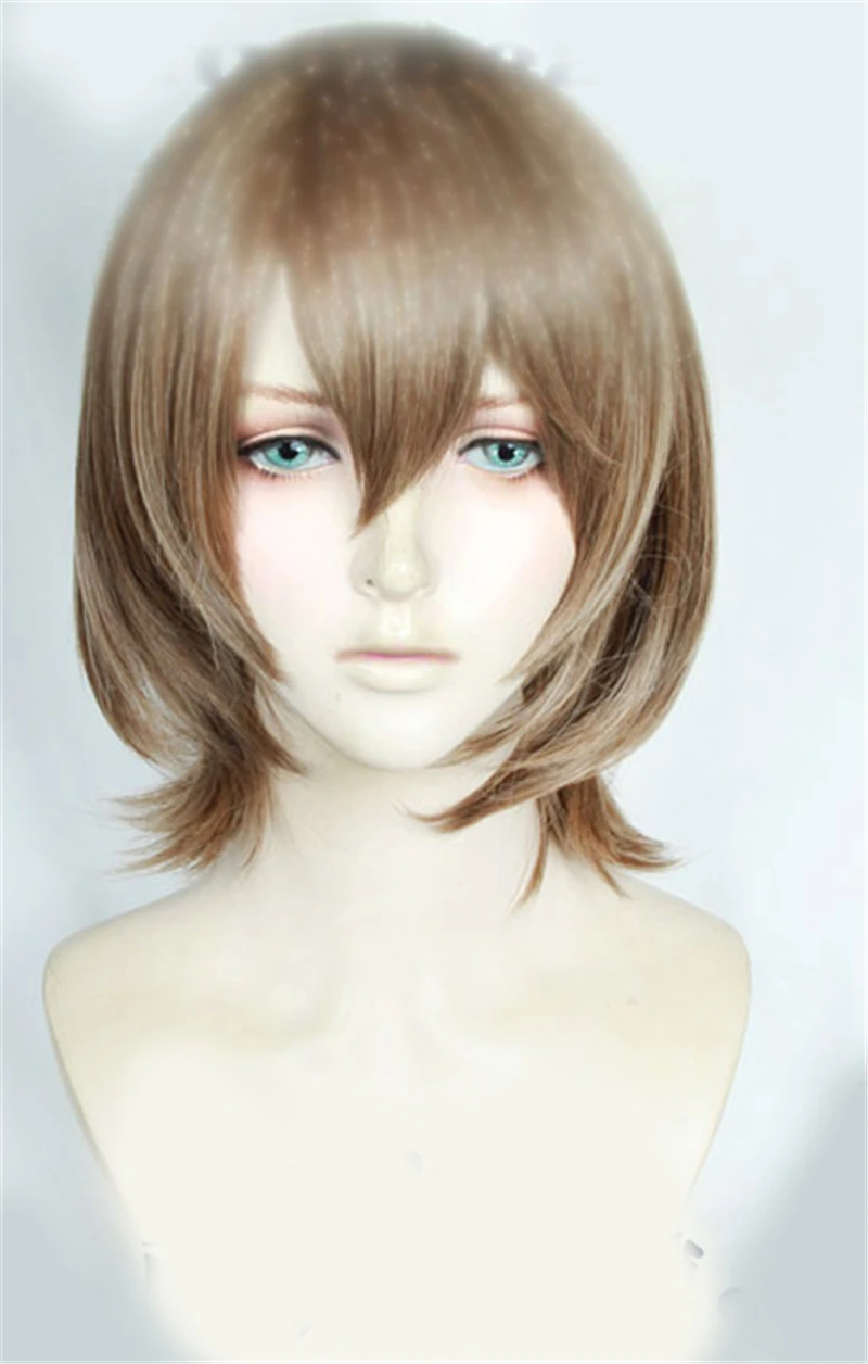 Японский парик Goro Akechi аниме Persona 5 термостойкие синтетические волосы для косплея