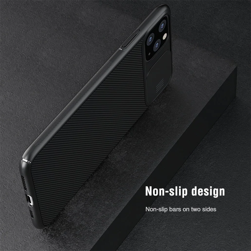 Силиконовый чехол для iPhone 11 CamShield слайд-камера защитный Классическая задняя