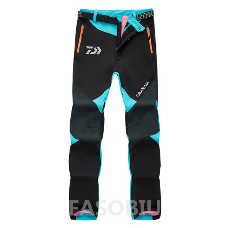 Новинка женские уличные штаны Daiwa для альпинизма рыбалки лыжные мягкие теплые