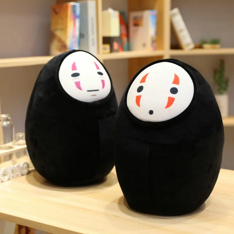 

Забавные безликие плюшевые игрушки без лица, призрак без лица, Kaonashi, мягкая U-образная подушка, креативный подарок для девочек и детей