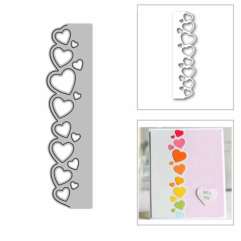 

True Love Book Stickers New Metal Cutting Dies for Scrapbooking Paper Craft and Card Making Embossing Decor No Stamps Set 2021