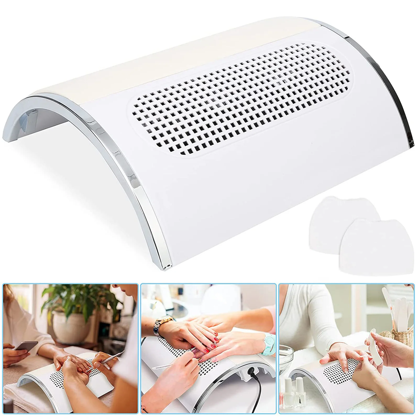 

Nail Dust Vacuum Cleaner Nail Manicure Nail Dust Collector Extractor Fan for Manicure Nail Vacuum Cleaner Nail Cleaner for Nails