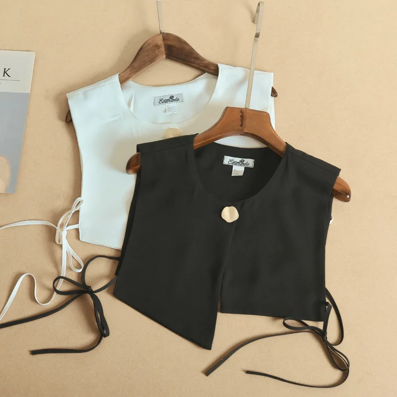 

Накладные воротники для взрослых, шаль для женщин, накладной воротник, рубашка с отворотом, съемные воротники, ожерелье, шаль на шнуровке