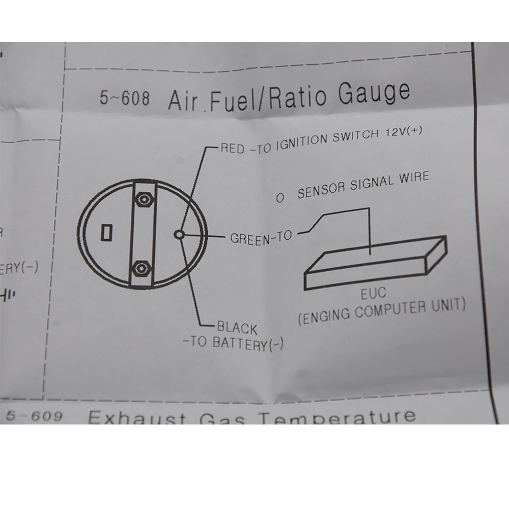 Автомобильный тонировочный объектив 52 мм измеритель соотношения воздуха и