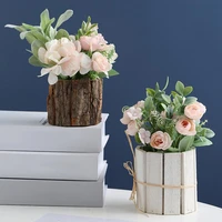 artificial flower plant bonsai photography props party home wedding plant decor