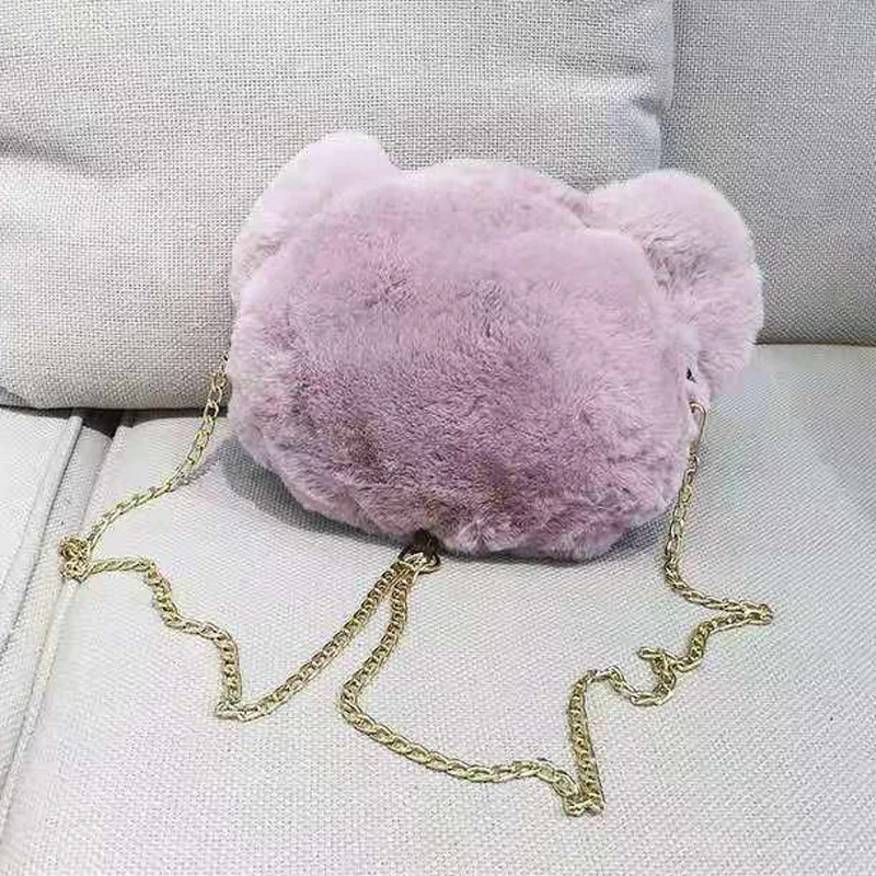 Kawaii Bear сумка, плюшевые сумки, мягкая кукла, чучело, игрушки, 25 см., дикая сумка-мессенджер, сумка на цепочке, подарки для девочек, детский рюкзак DBB001
