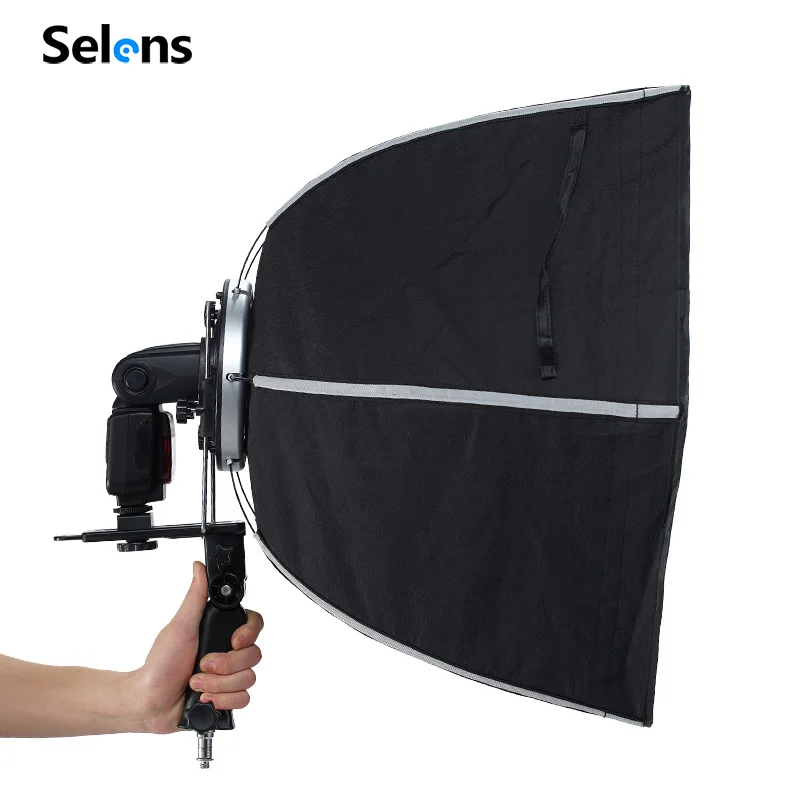 софтбокс на вспышку Всплывающие флэш диффузор с одним кронштейном для
