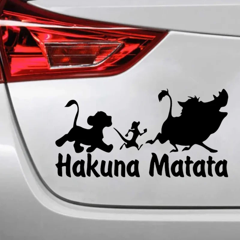 Различные размеры/цвета искусственная наклейка Hakuna Matata декоративные аксессуары