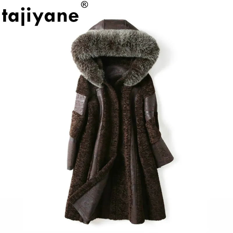 Пальто с натуральным мехом осенне зимняя куртка женская одежда 2020 корейское